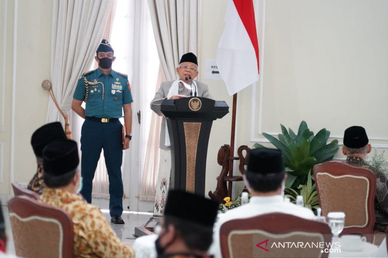 Wakil Presiden Ma'ruf Amin . ant