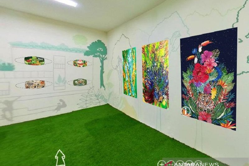 Pameran virtual Cerita dari Hutan oleh Hutan Itu Indonesia (ANTARA/HO-Hutan Itu Indonesia)

