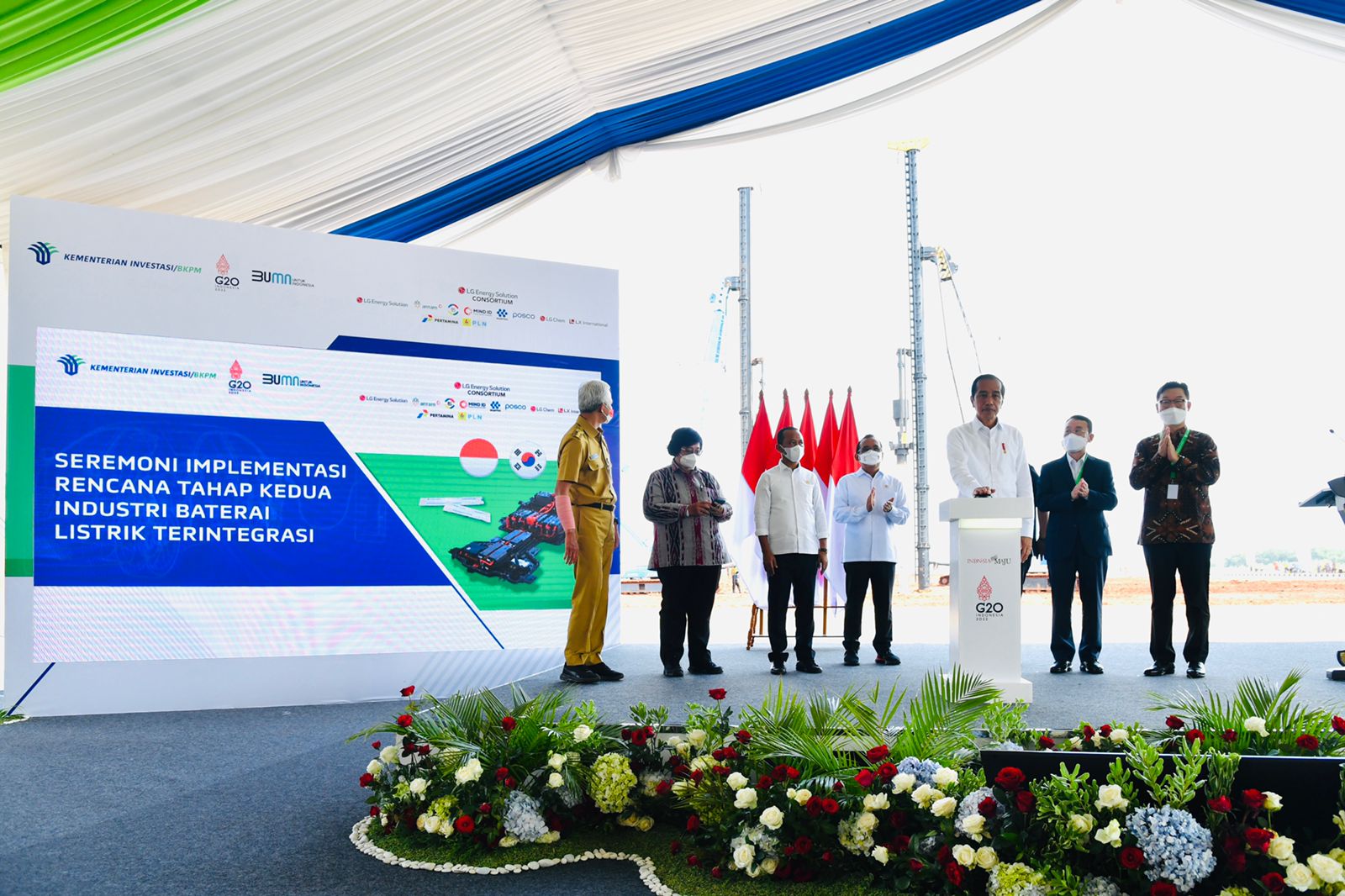 Pembangunan Industri Baterai Listrik Terintegrasi Dimulai