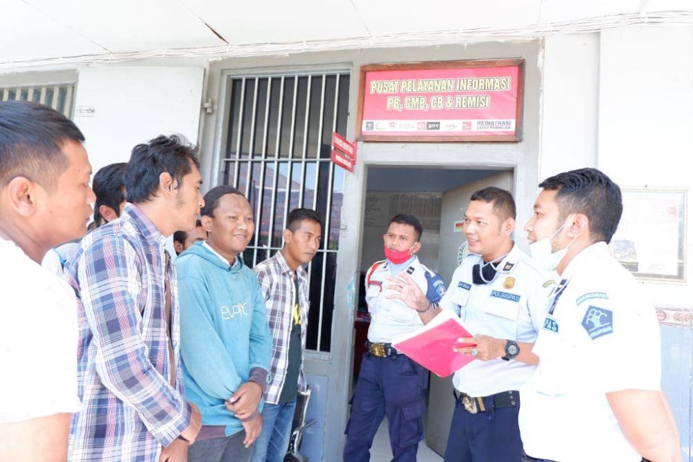Lembaga pemasyarakatan kabupaten pasuruan. ( foto : riski )

 