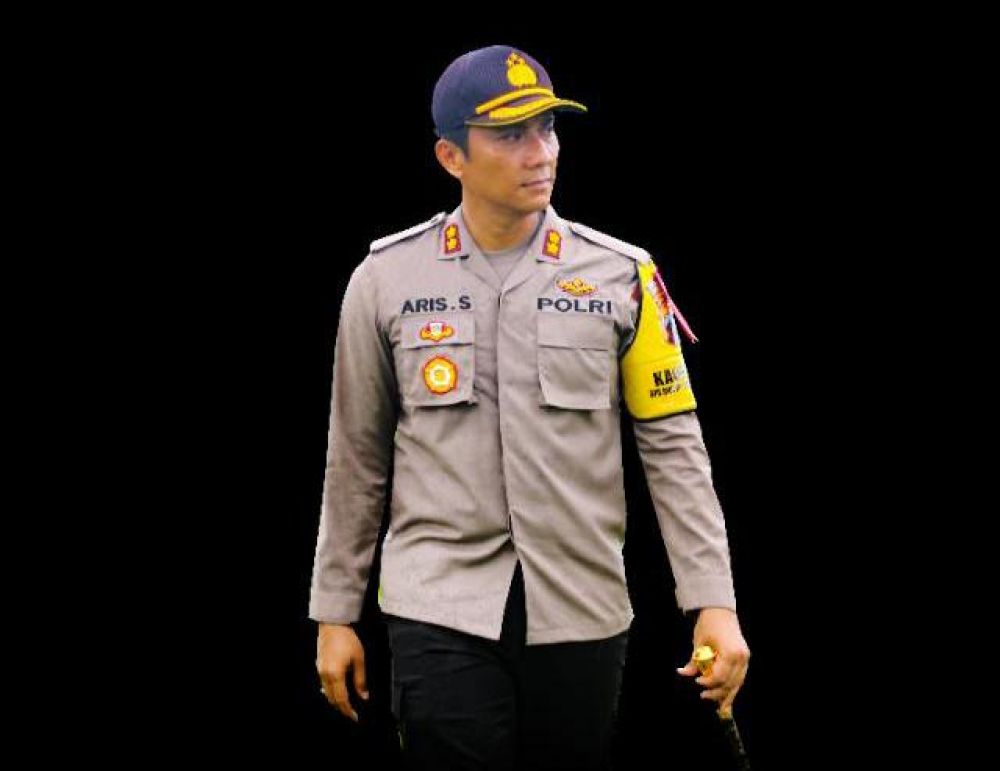 Kapolres Jember  AKBP Aris Supriyono . ( foto : hmp/riski )