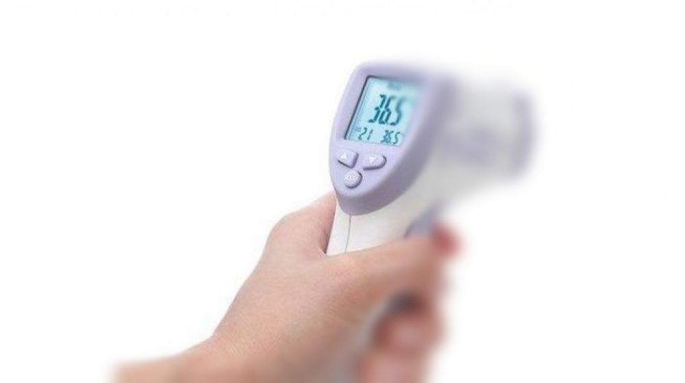 Thermometer diduga palsu. ( foto : Ilustrasi thermometer gun )