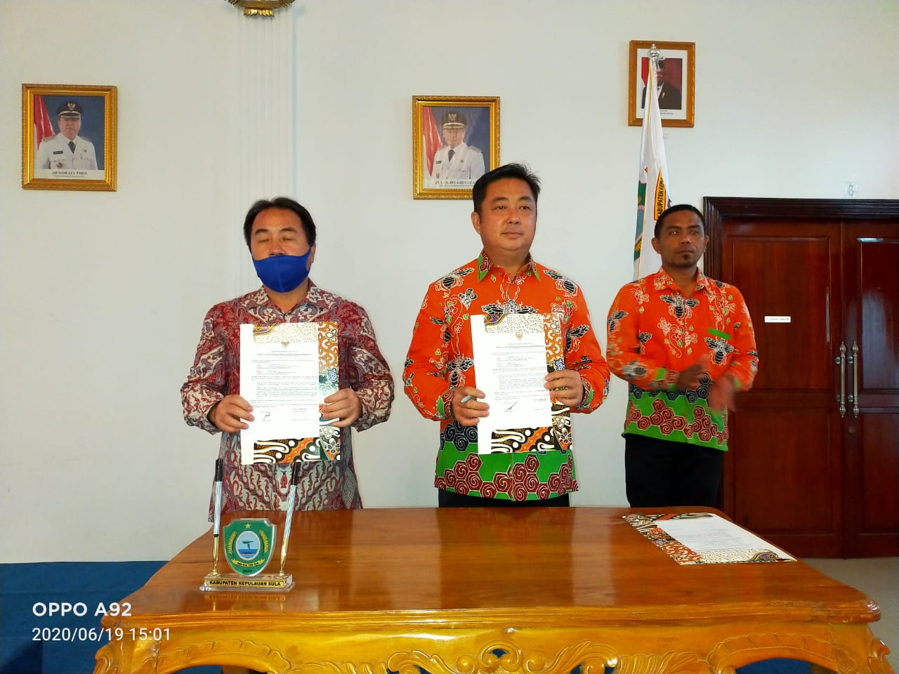  Laporan Hasil Pemeriksaan (LHP) Badan Pemeriksa Keuangan (BPK) RI Perwakilan Provinsi Maluku Utara memutuskan Pemerintah Daerah (Pemda) Kabupaten Kepulauan Sula (Kepsul) meraih predikat opini Wajar Tanpa Pengecualian (WTP).