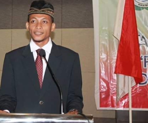 Armin Soamole  Ketua Himpunan Pelajar Mahasiswa Sula. HMP/Cho