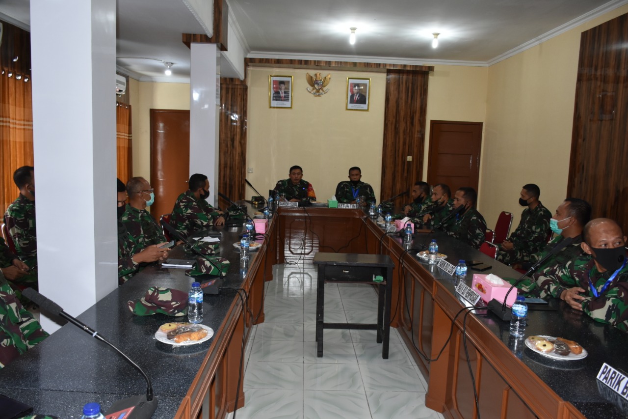 Tim Wasrik Itjend Laksanakan Pemeriksaan di Korem 152/Babullah