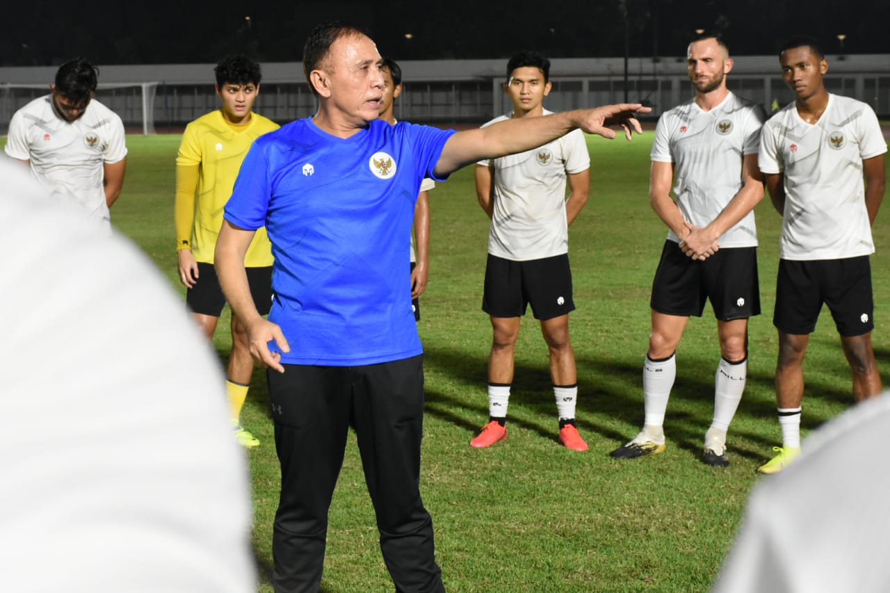 Ketua Umum PSSI, Mochamad Iriawan beri semangat kepada skuad Garuda. PSSI
