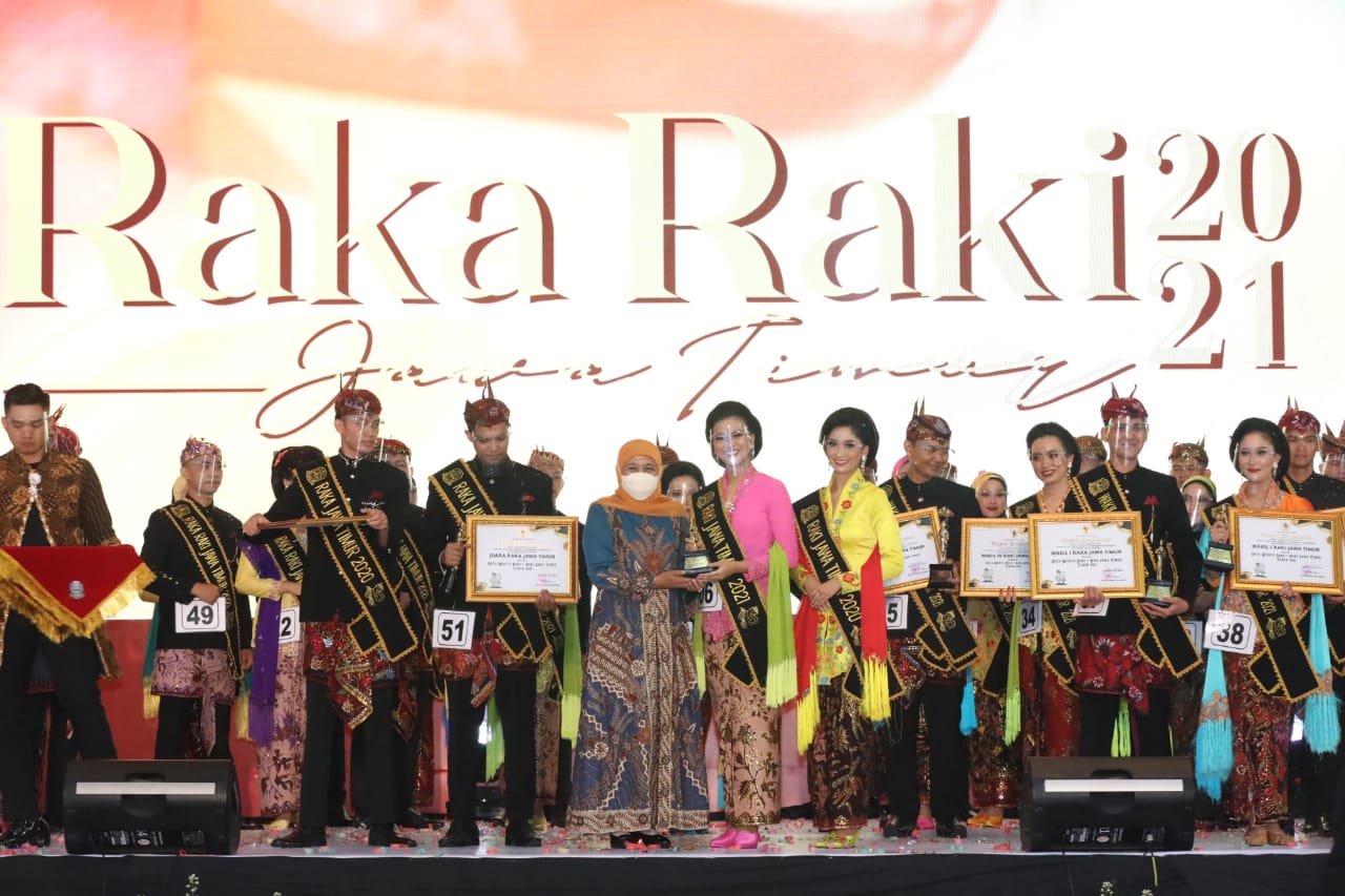 Gubernur Khofifah Ajak Finalis Raka-Raki Ikut Kendalikan Covid-19