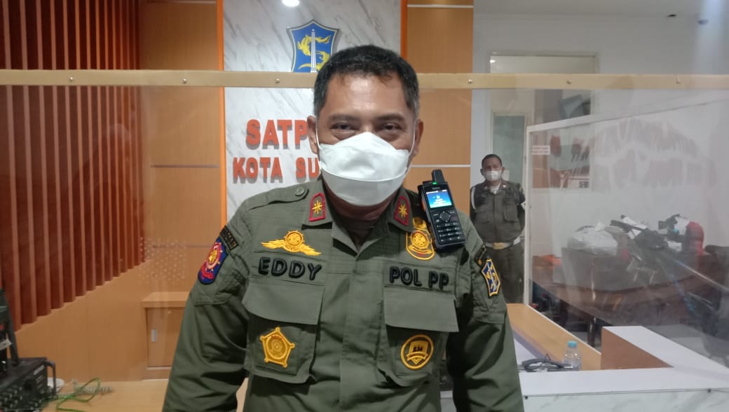 Kepala Satpol PP Surabaya Eddy Christijanto