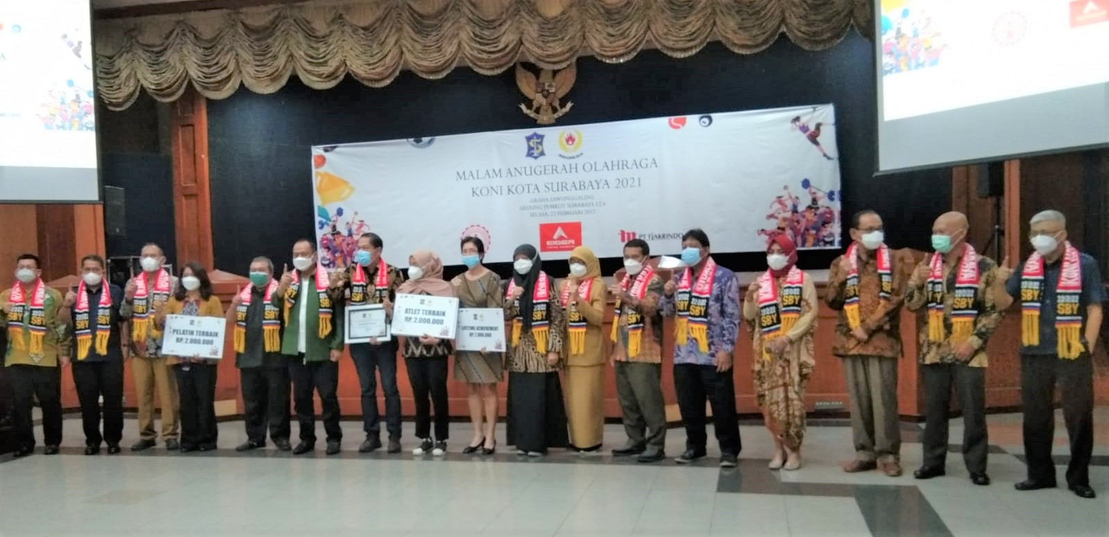 Sukses! MAO 2021 Digelar Bareng Pelantikan Pengurus KONI Surabaya