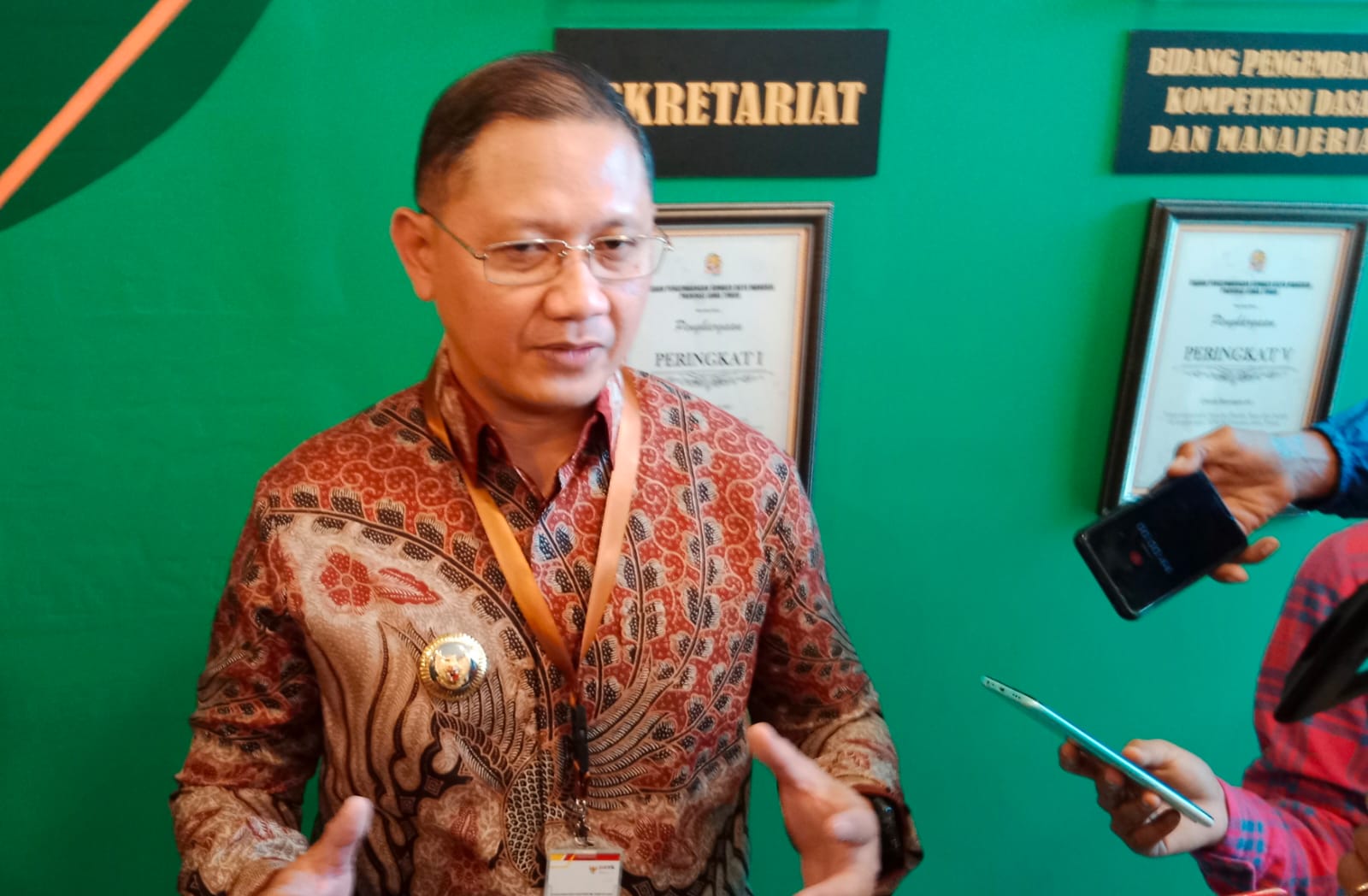 Penjabat (Pj) Wali Kota Batu Aries Agung Paewai