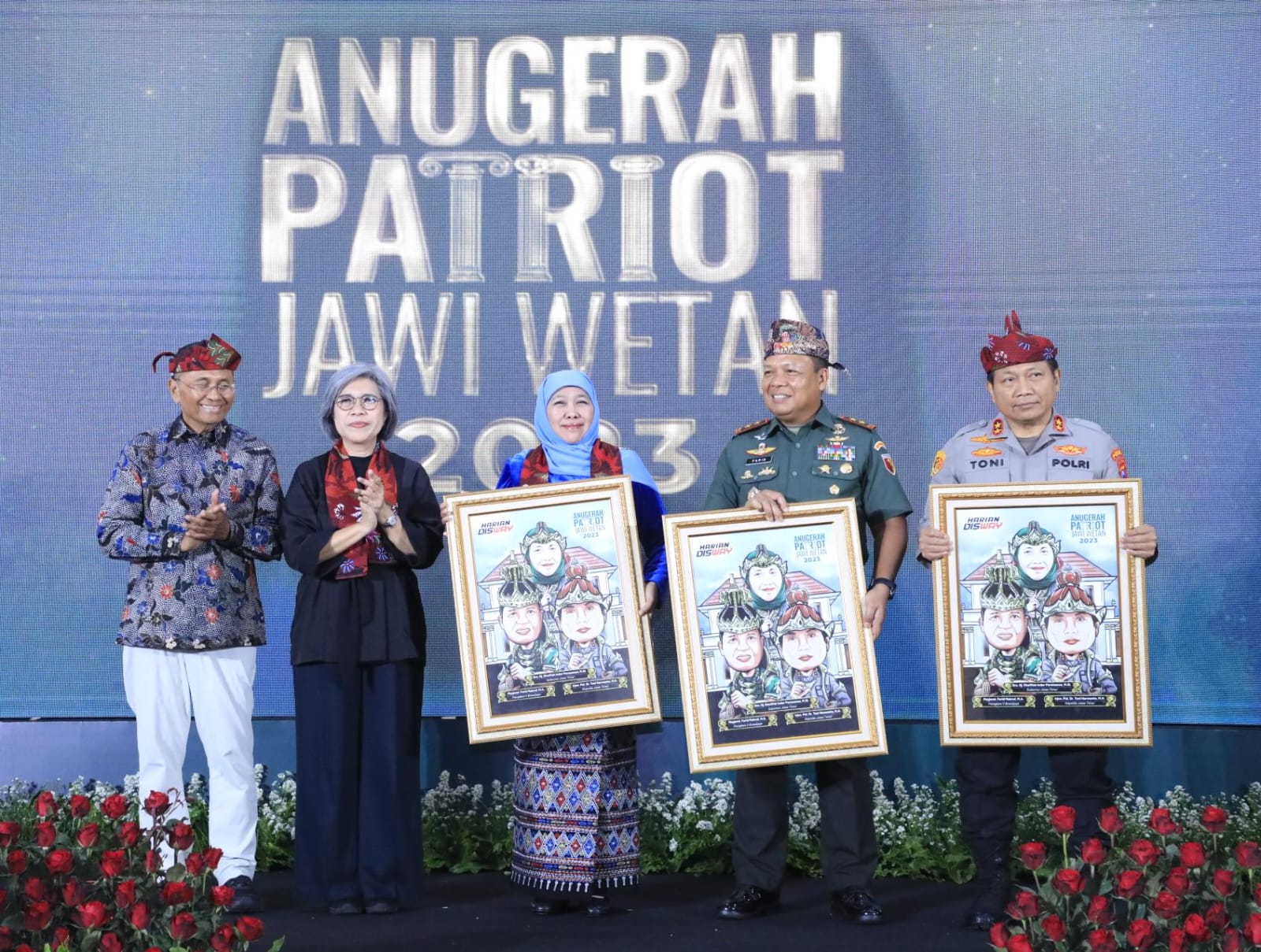 Sambut Hari Perdamaian Internasional, Forkopimda Jatim Luncurkan Kampung Terpadu Merah Putih