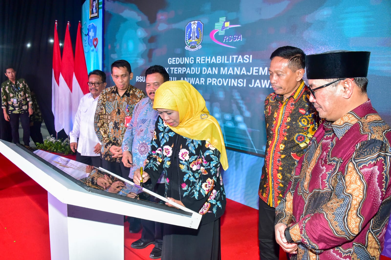 Gubernur Khofifah Resmikan Gedung Rehabilitasi Medik Terpadu dan Manajemen RSSA