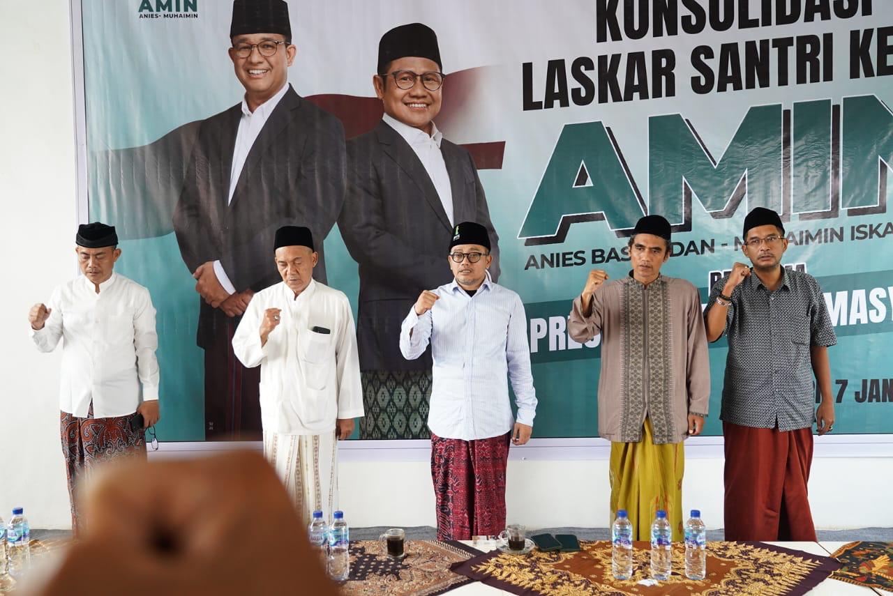 Bersama Gus Salam, Laskar Santri Kediri Siap Menangkan Pasangan Anies Baswedan-Muhaimin Iskandar