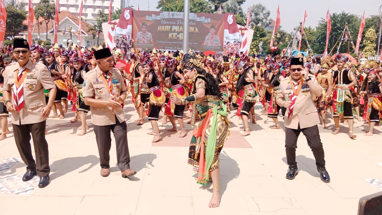 Pj. Gubernur Jatim Adhy Karyono Dorong Pramuka Jatim Perkuat Sinergi dan Kolaborasi