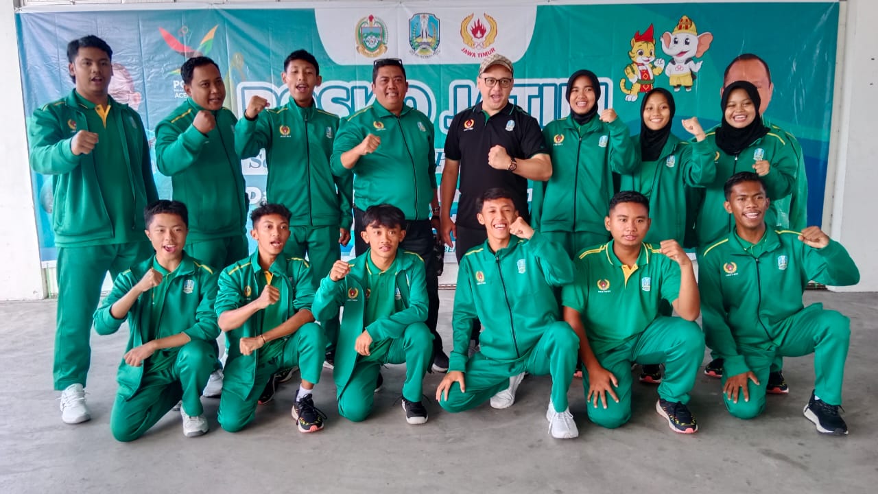 tim Pickleball Jawa Timur (Jatim) jelang pertandingan di Pekan Olahraga Nasional (PON) XXI 2024 di Aceh-Sumatra Utara