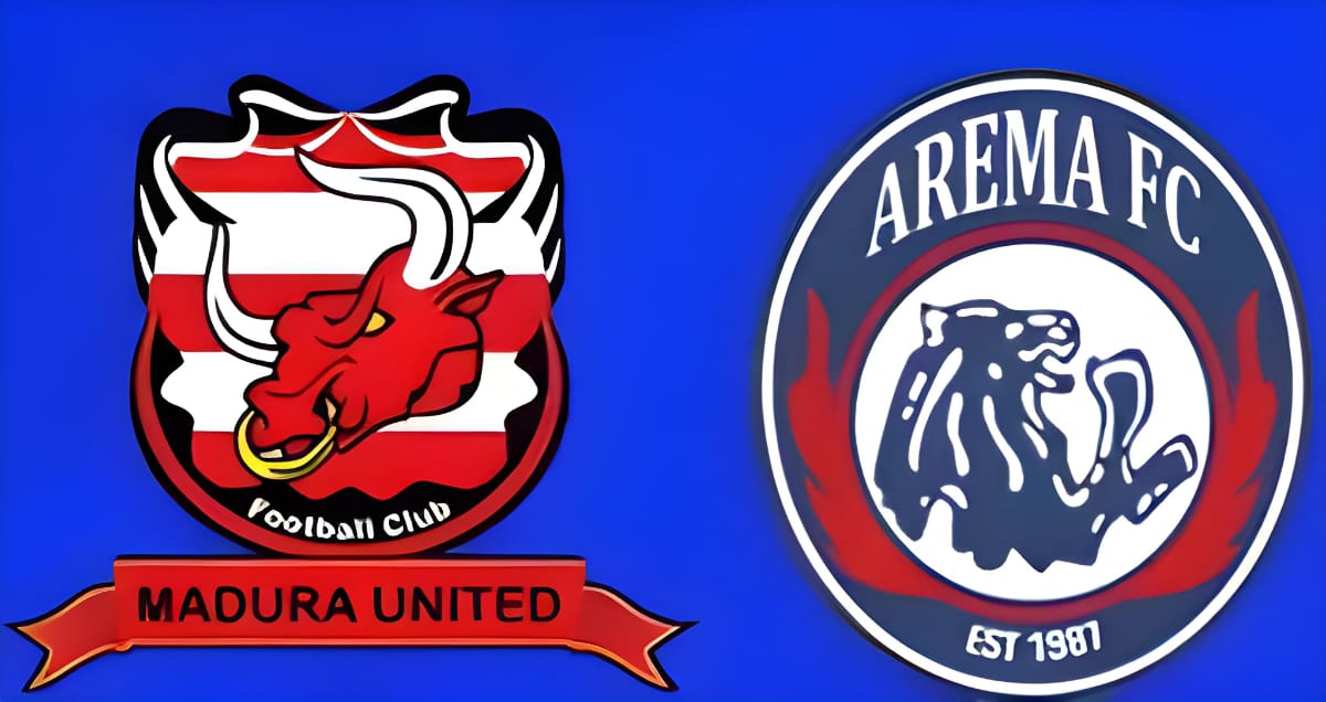 Derby Jawa Timur antara Madura United melawan Arema FC 
