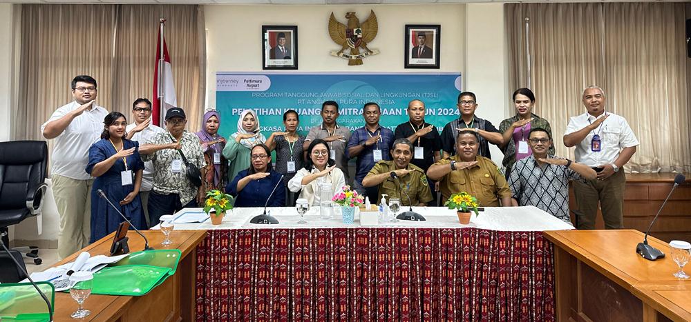 PT Angkasa Pura Indonesia Bandar Udara Pattimura – Ambon bekerja sama dengan Dinas Perindustrian dan Perdagangan Provinsi Maluku menggelar Pelatihan Keuangan untuk UMKM yang menjadi Mitra.