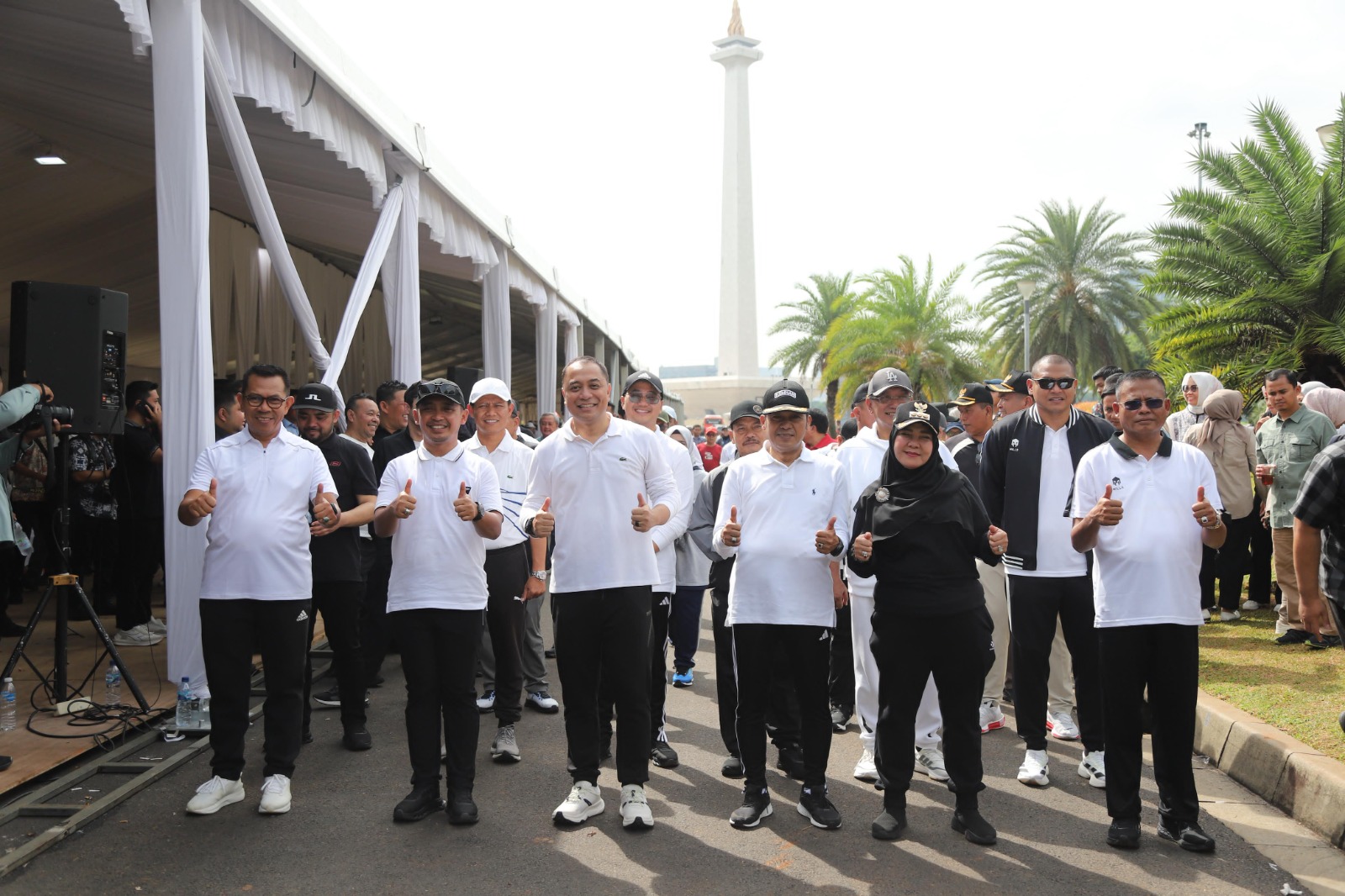 Wali Kota Surabaya, Eri Cahyadi jelang pelantikan di Jakarta