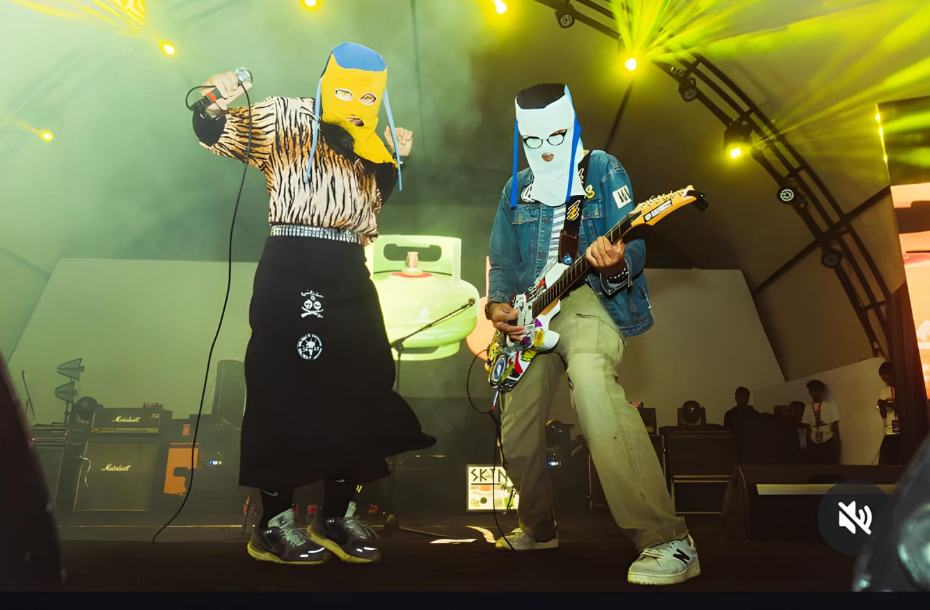 Sukatani, sebuah band punk rock asal Purbalingga, Jawa Tengah