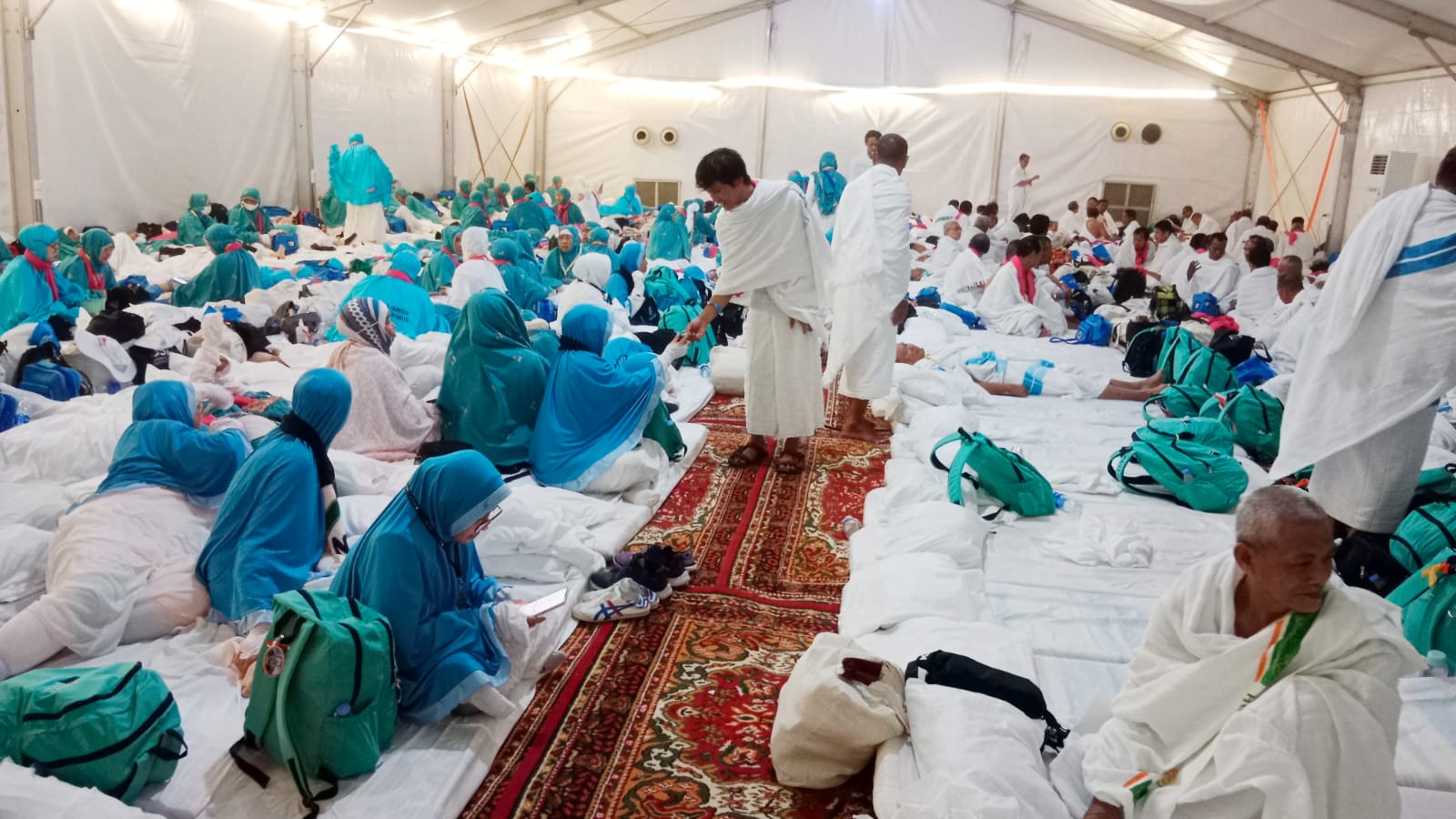 Jamaah haji di Arafah adalah jamaah haji yang melaksanakan ibadah wukuf di Padang Arafah pada tanggal 9 Dzulhijjah. Wukuf di Arafah merupakan salah satu rukun haji yang utama. 