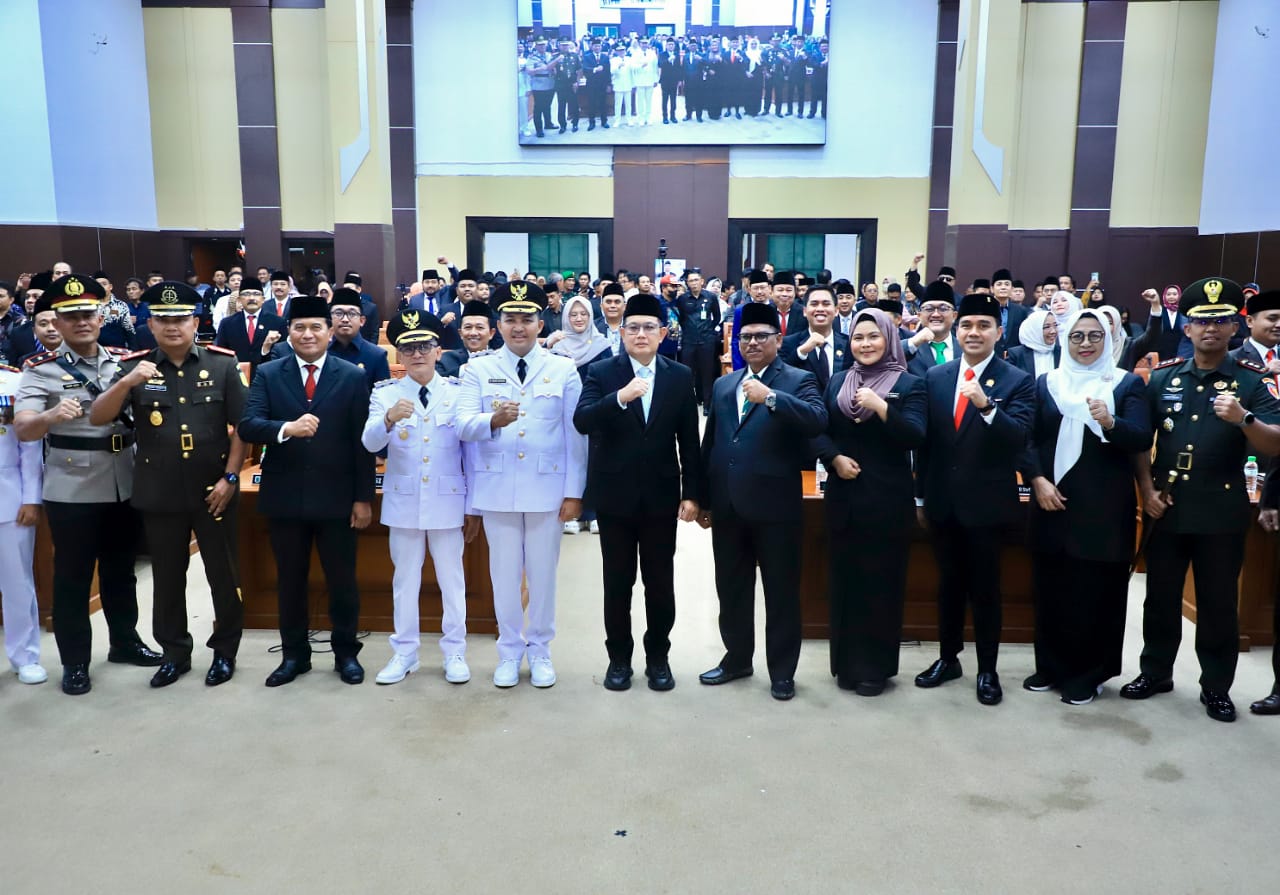 Serah Terima Jabatan Bupati Pasuruan, Sekdaprov Jatim Tekankan Penyusunan RPJMD