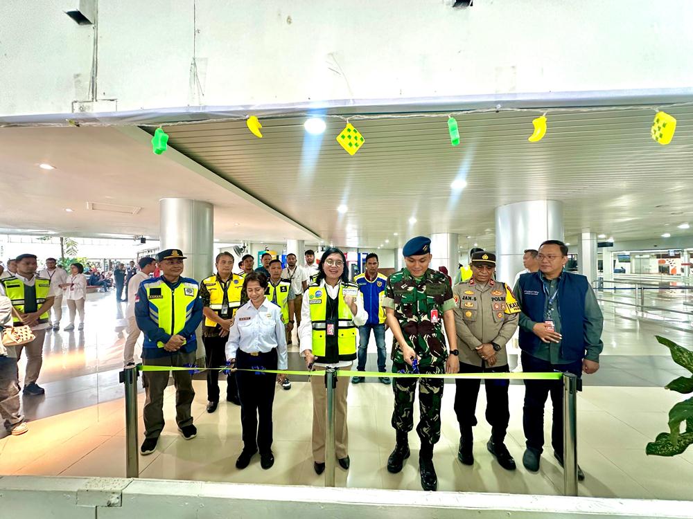 Posko Monitoring Angkutan Udara Lebaran 1446 H Tahun 2025 Dibuka