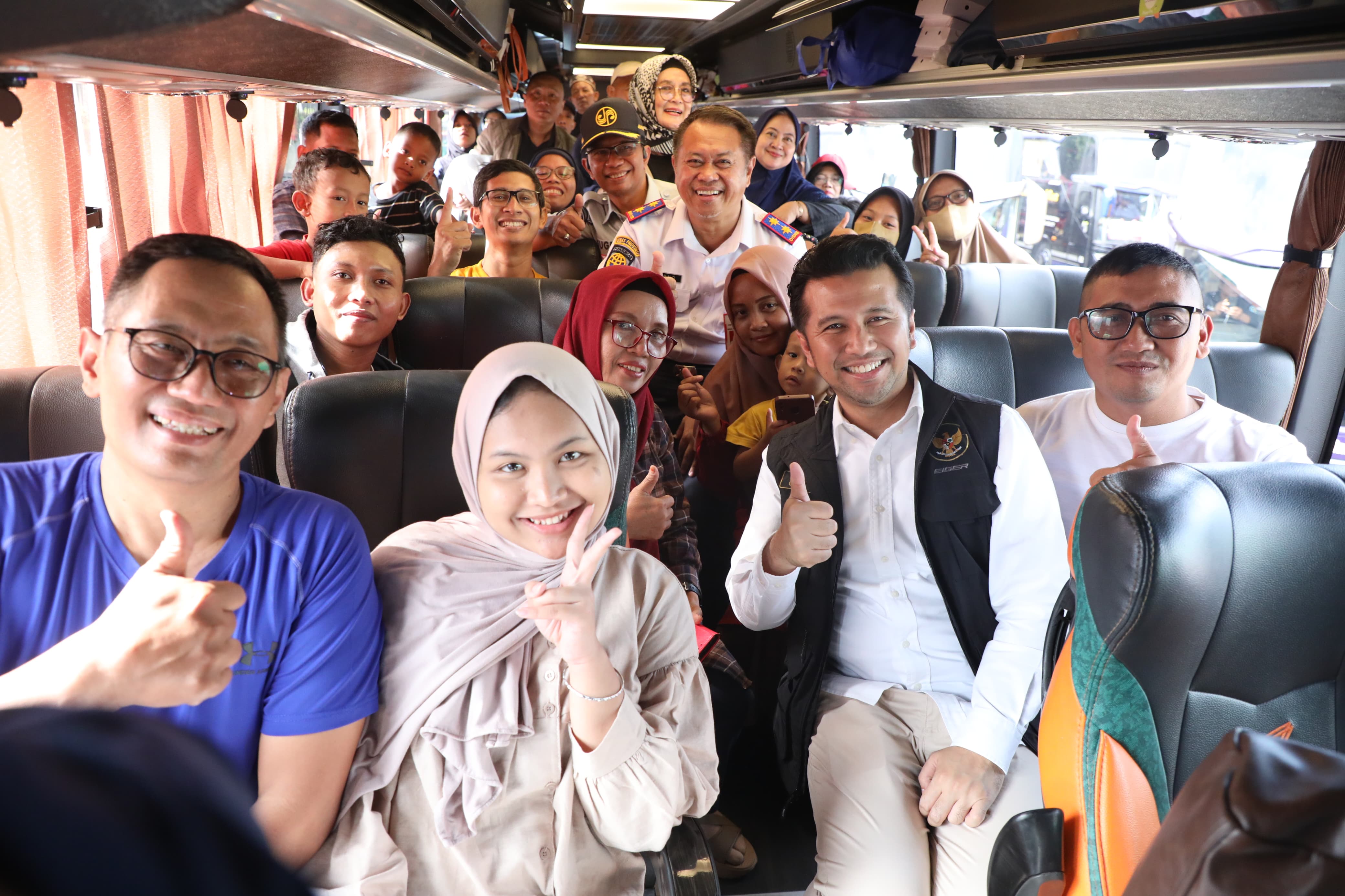 Ribuan Pemudik Antusias Ikuti Program Mudik Gratis Pemprov Jatim 2025