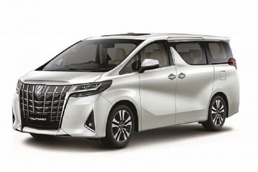 Toyota tarik beberapa kendaraan dari Toyota Alphard dan Vellfire, karena adanya permasalahan pada sabuk pengaman atau seat belt kendaraan. (ANTARA/HO/TAM)
