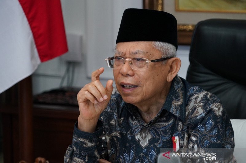 Wakil Presiden Ma'ruf Amin (ANTARA/Asdep Komunikasi dan Informasi Publik (KIP) Setwapres.)

