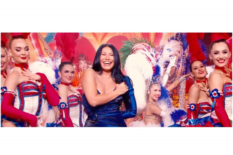 Anggun yang masuk 100 artis favorit di Prancis. ant