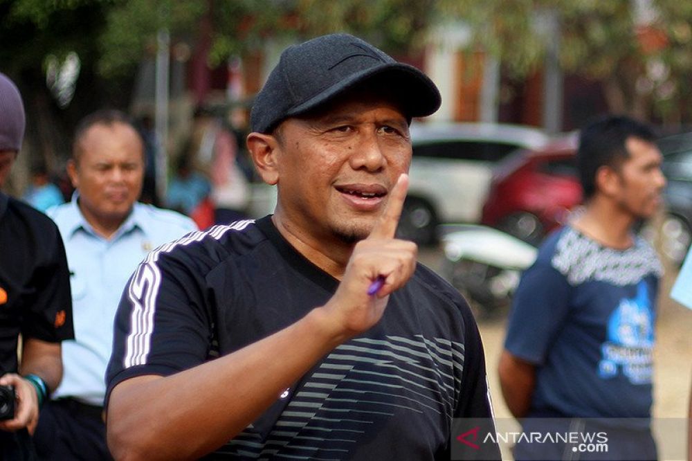 Pelatih tim Madura United Rahmad Darmawan. ANTARA