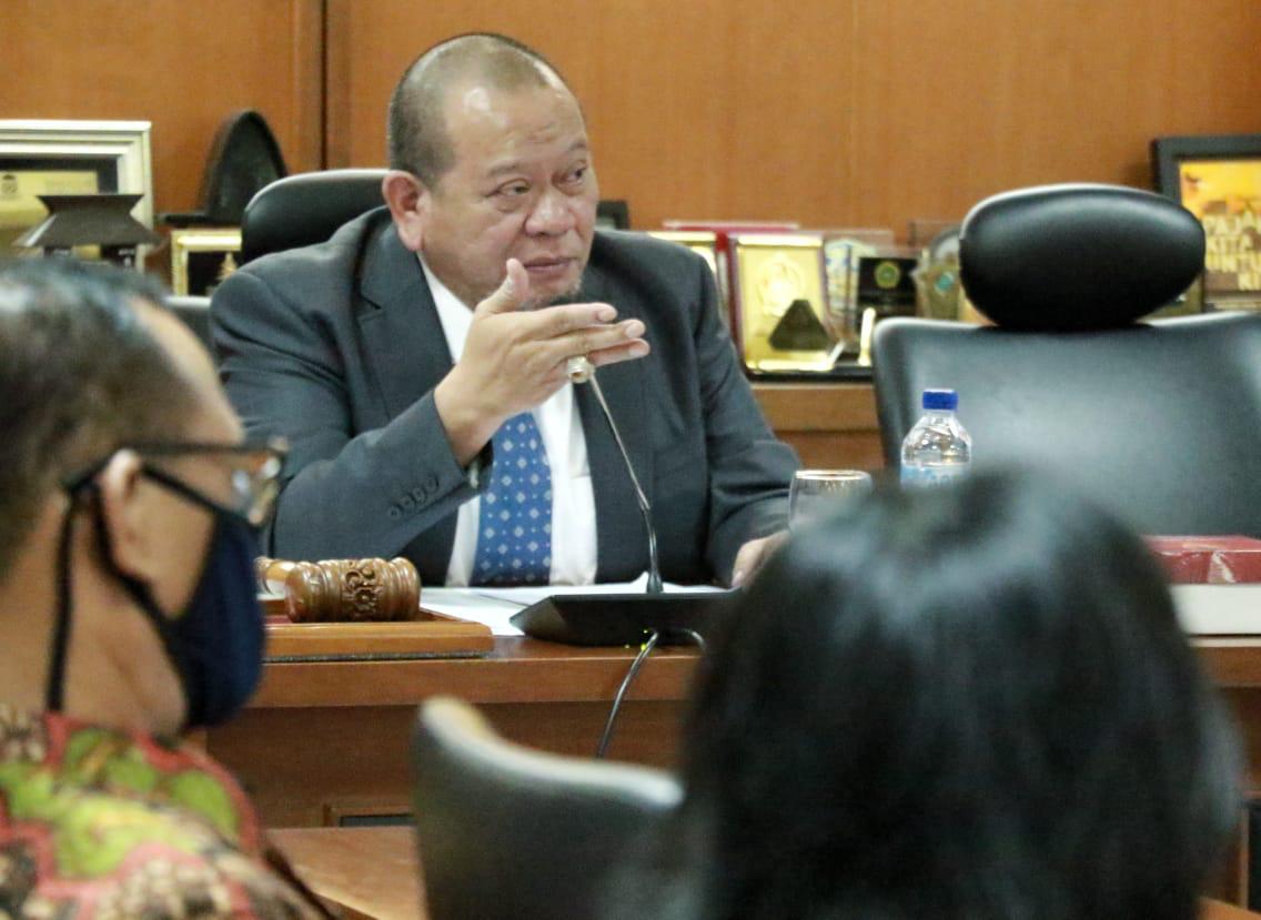 Ketua DPD RI AA LaNyalla Mahmud Mattalitti. ist