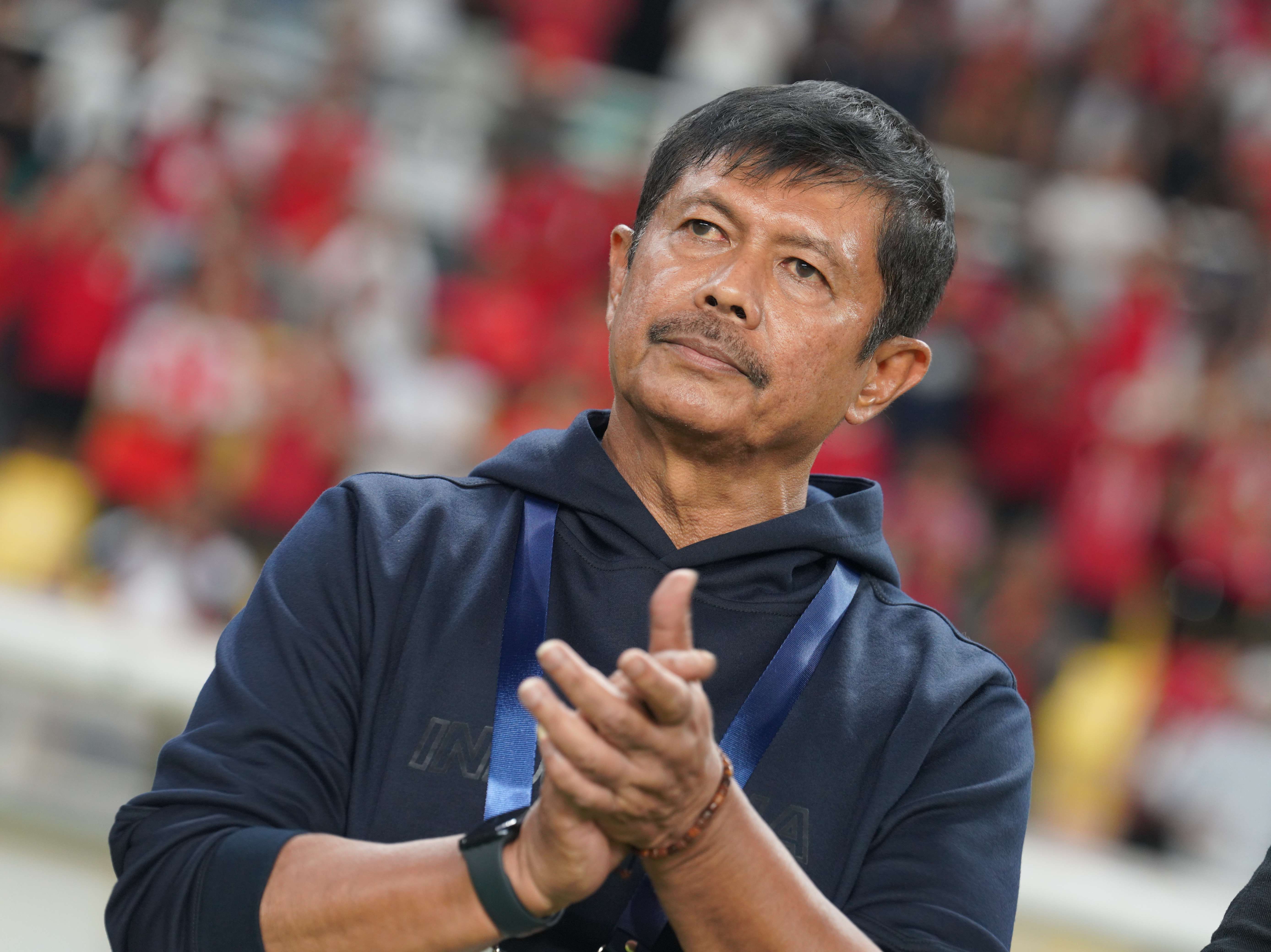 Pelatih tim U-20 Indonesia, Indra Sjafri,