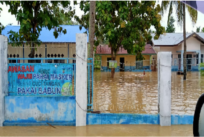 Banjir di Pidie, Aceh Rendam Ratusan Rumah