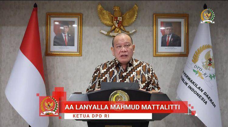 Ketua DPD RI, AA LaNyalla Mahmud Mattalitti