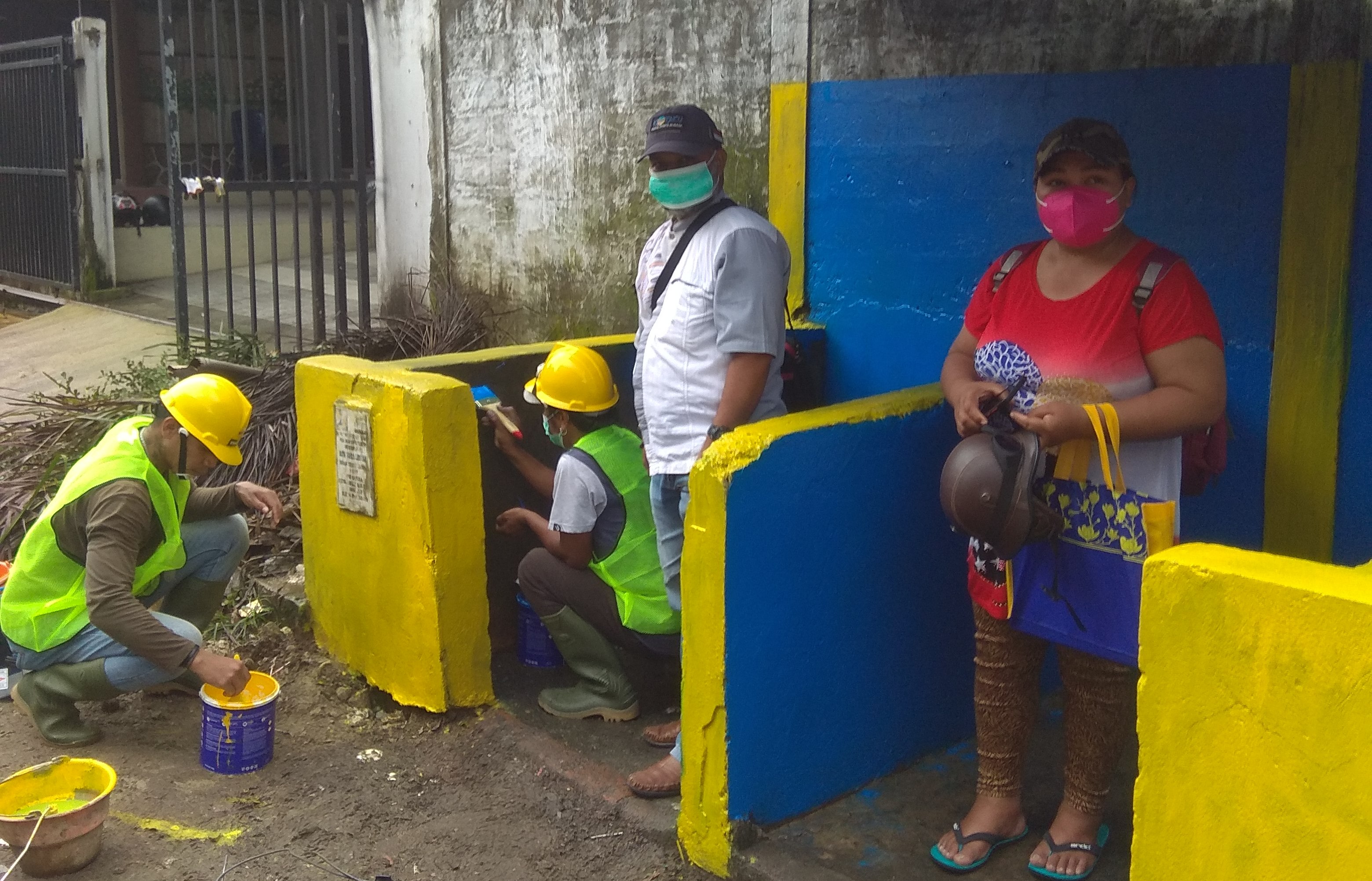 BKM Toma Lestari melaksanakan program KotaKU. HMP/BOY 