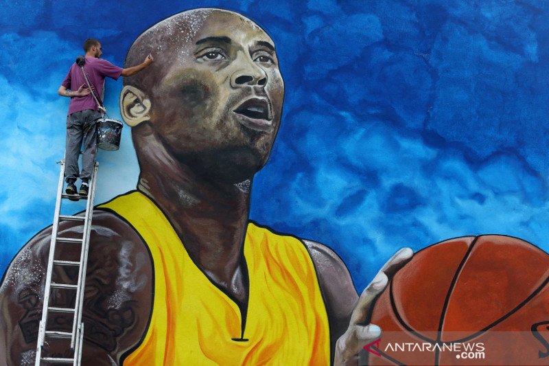 Penghormatan untuk Kobe, Seniman Bosnia Buat Mural