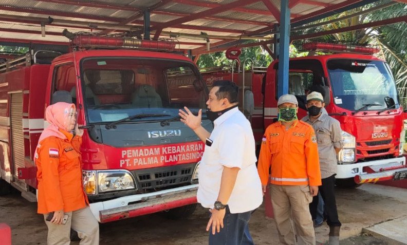 Armada pemadam kebakaran PT BIM-PPS. ant

