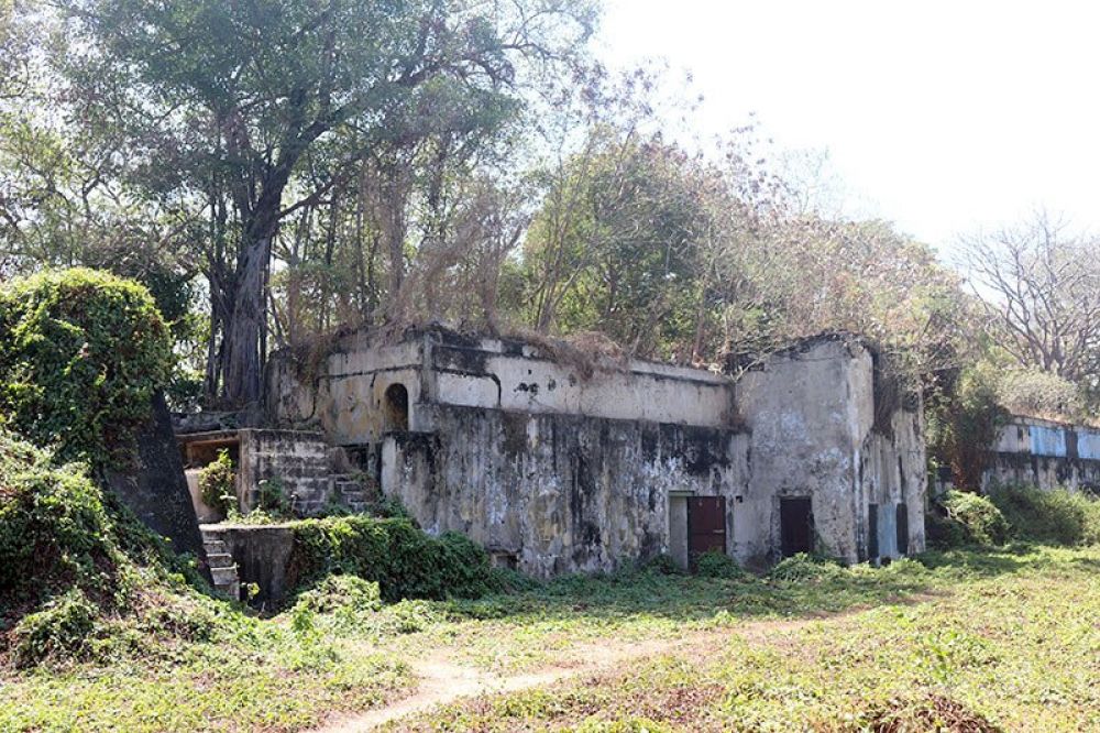  Benteng Kedung Cowek yang berlokasi di Jalan Kedung Cowek, Bulak, Kota Surabaya. ANTARA