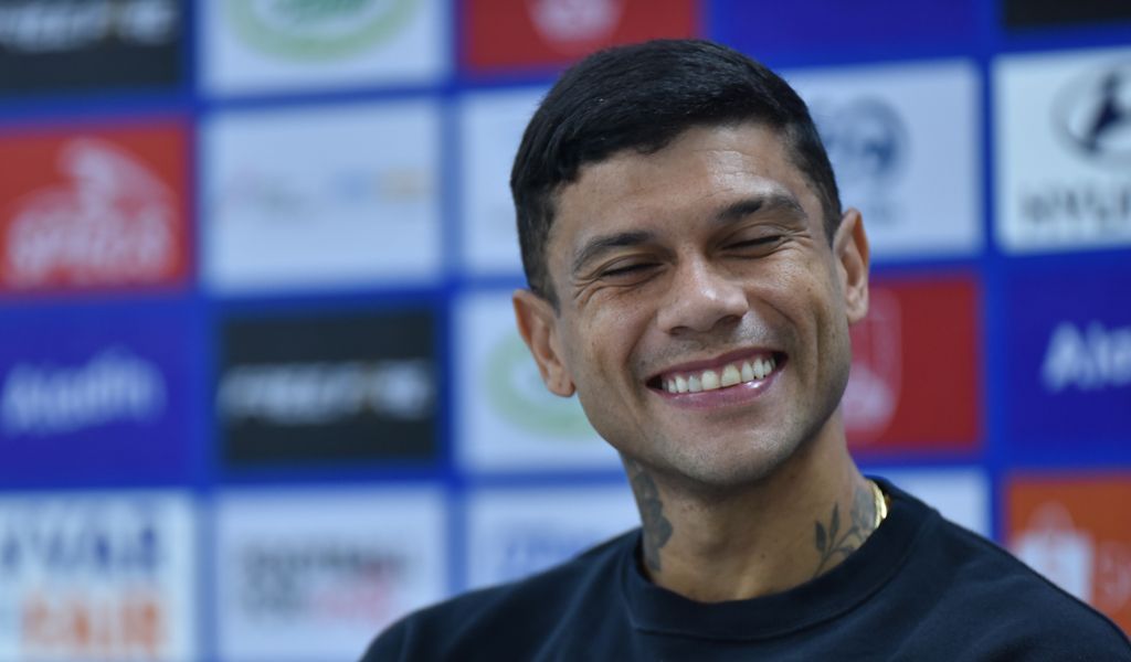 Penyerang PERSIB, Ciro Alves. (PERSIB.co.id/Barly Isham)