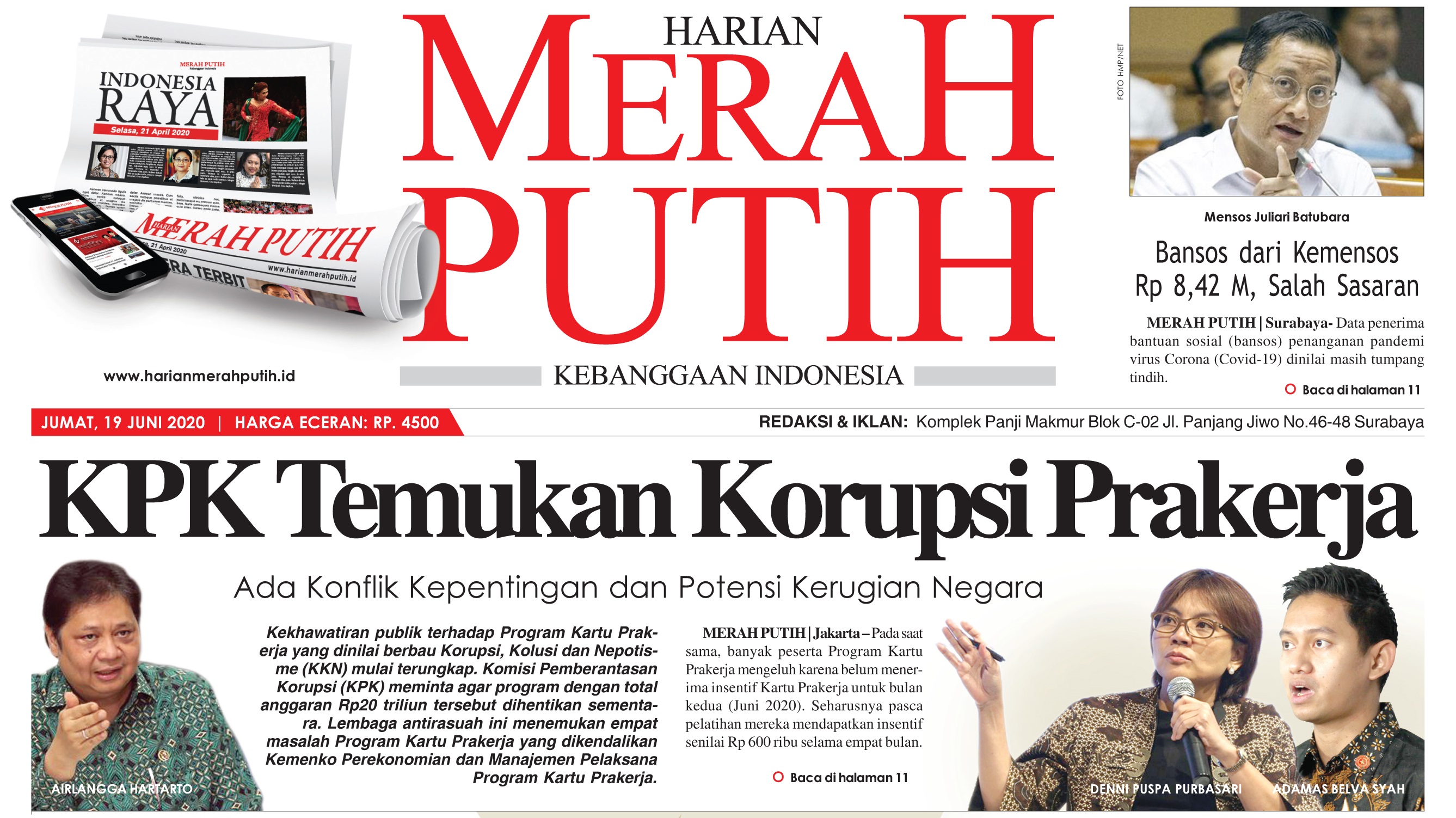 Ada 4 Celah Korupsi Prakerja Rp 20 Triliun, Ini yang Dibongkar KPK
