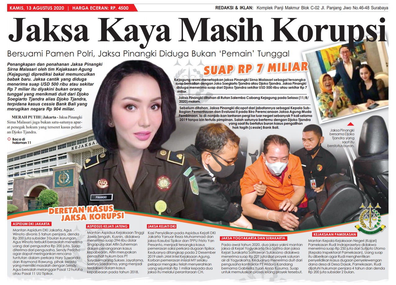 Kekayaan Jaksa Istri Polisi ini Rp 6,8 M, Masih Terima Suap Rp 7 M