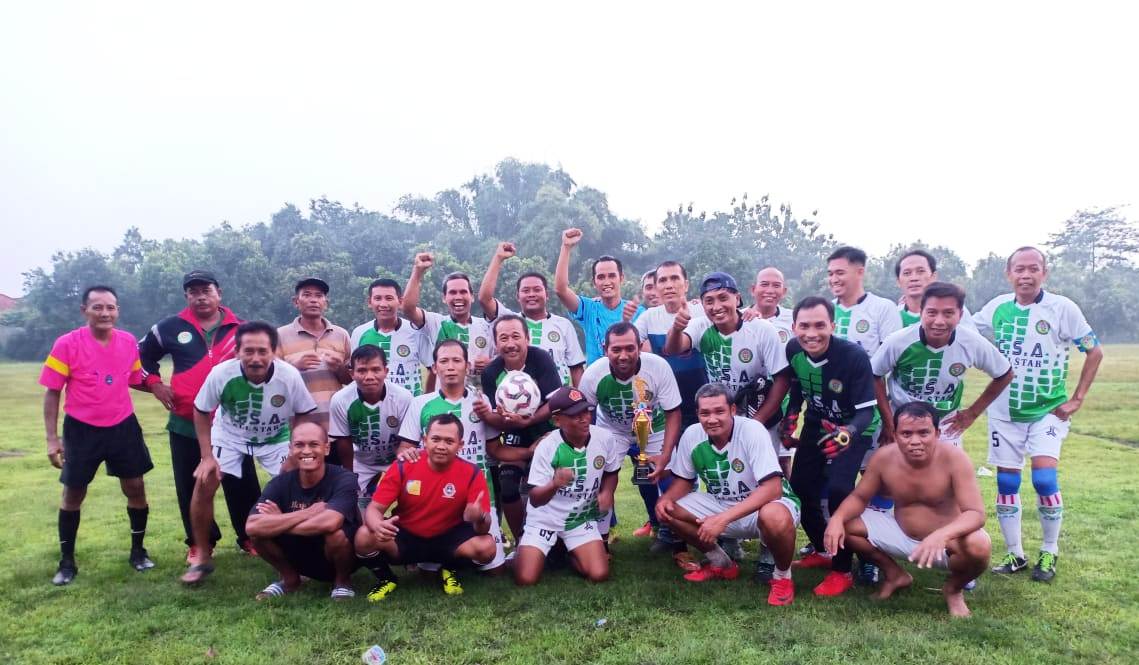 Tim CSA Allstar juara Trofeo Bengkel FC. IST