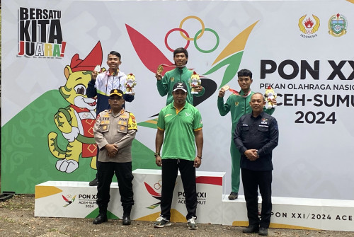 Cabang olahraga balap sepeda MTB kembali menghadirkan prestasi gemilang bagi kontingen Jawa Timur pada Pekan Olahraga Nasional (PON) XXI yang berlangsung di Aceh-Sumatera Utara 2024.