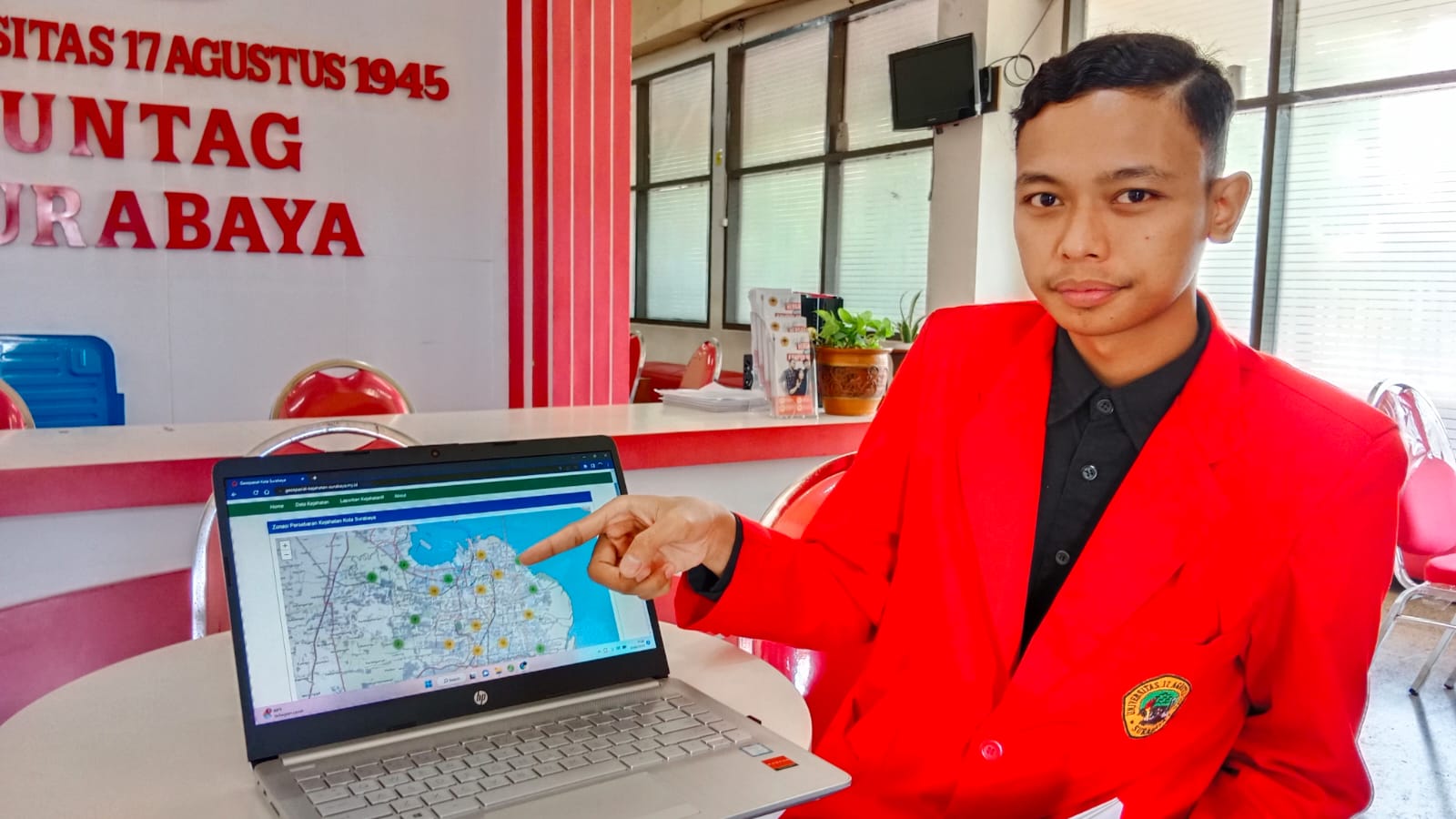 M. Dhafiq Sholiq terpilih menjadi salah satu mahasiswa yang dengan karya menarik 