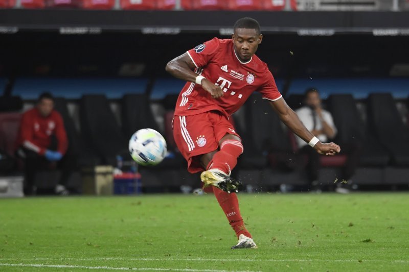 Bek Bayern Munich David Alaba. ant