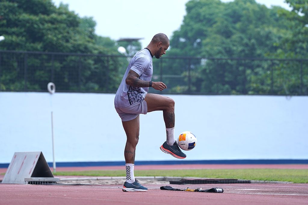 Kondisi David da Silva sudah mulai membaik (c) PERSIB.CO.ID/Barly Ishahm


