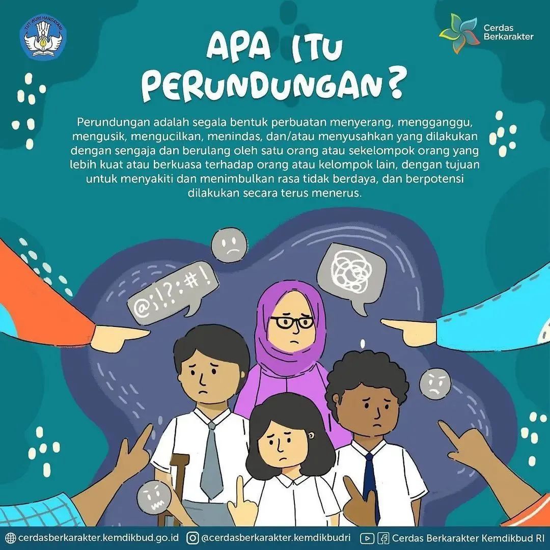 perundungan pelajar itu bisa terjadi karena faktor tidak adanya kedekatan antara guru dan siswa,