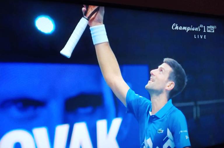 Novak Djokovic. screen shoot/HMP