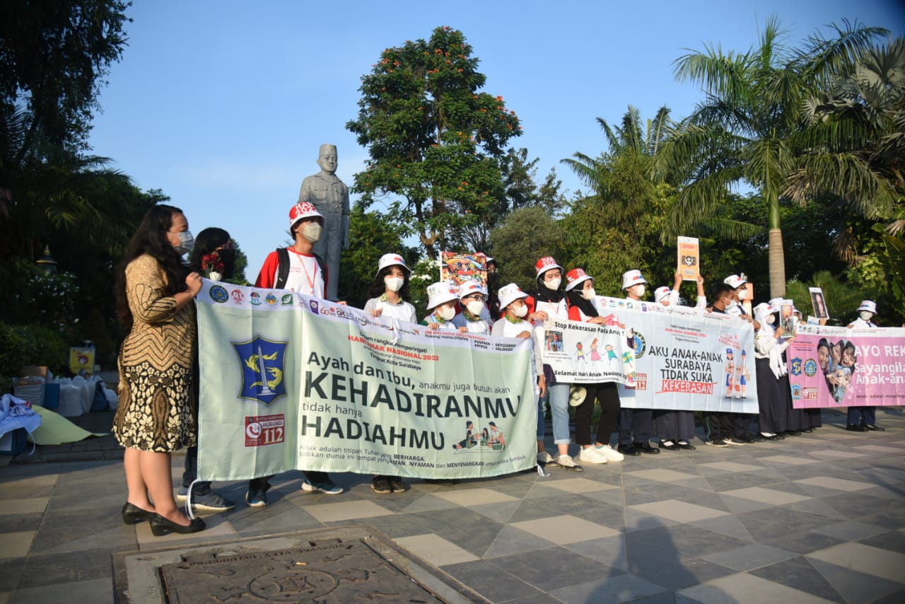 Pemkot) Surabaya berkolaborasi bersama Polrestabes Surabaya dan sejumlah pihak terkait dalam upaya mencegah kasus kekerasan terhadap anak